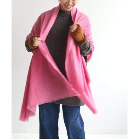 DOUCE GLOIRE /ドゥース グロワール】カシミヤストール90*200  