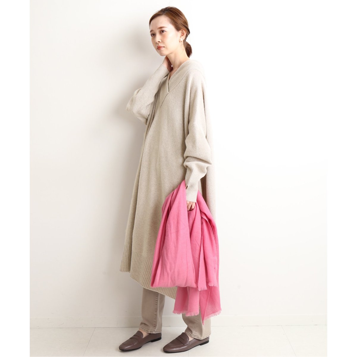 ADAWAS/アダワス】CASHMERE BLENDED ワンピース◇ | イエナ(IENA 