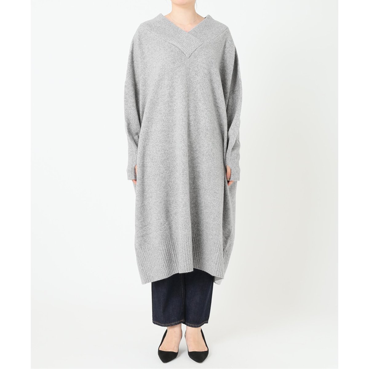 ADAWAS/アダワス】CASHMERE BLENDED ワンピース◇ | イエナ(IENA 