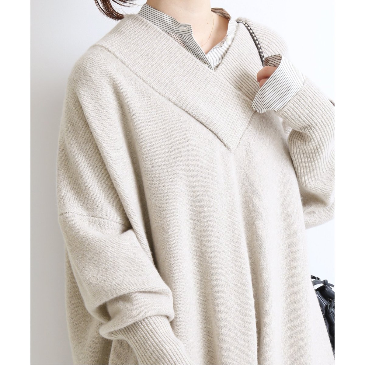 ADAWAS/アダワス】CASHMERE BLENDED ワンピース◇ | イエナ(IENA 