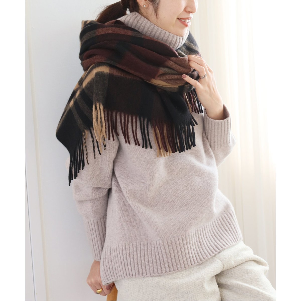 AQUAハイネックワイドプルオーバー◇ | イエナ(IENA) | マルイウェブ