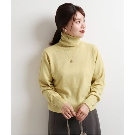 カシミヤ タートルネックプルオーバー◇ | イエナ(IENA) | マルイ  