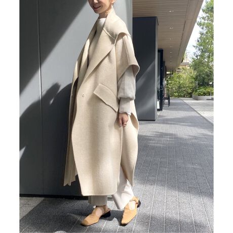 VSLE/ヴィスル】 WOOL MUFFLER HANDMADE コート | スローブ イエナ  