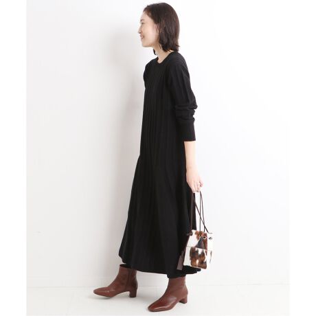 ピンタックフレアニットワンピース スローブ イエナ Slobe Iena ファッション通販 マルイウェブチャネル Ca000 131 08 01