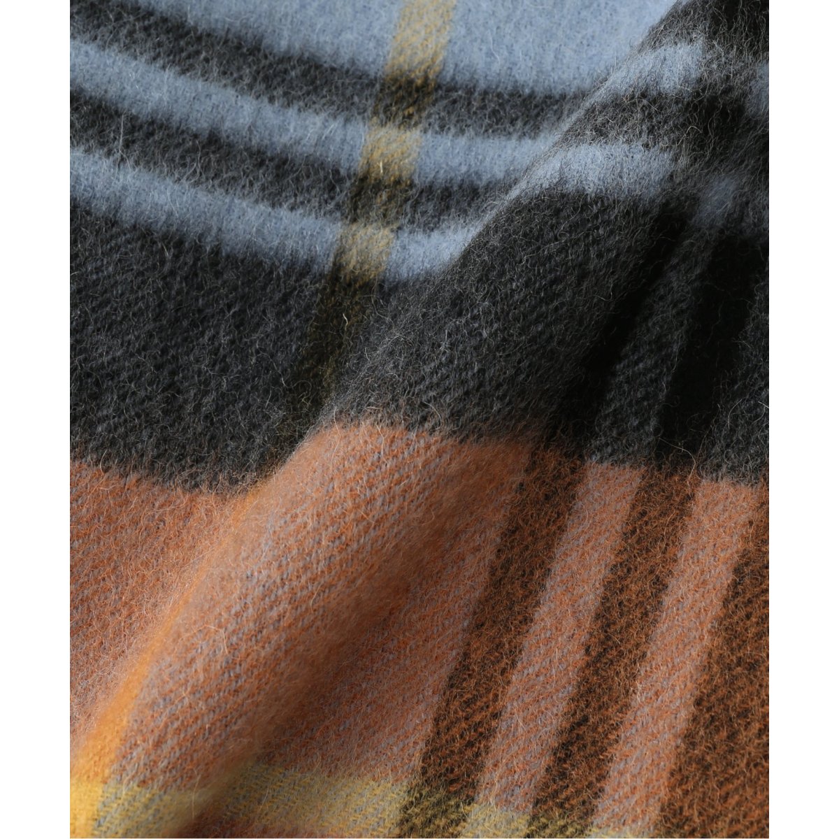 追加》【TWEEDMILL/ツイードミル】SLOBE別注 タータンチェックストール