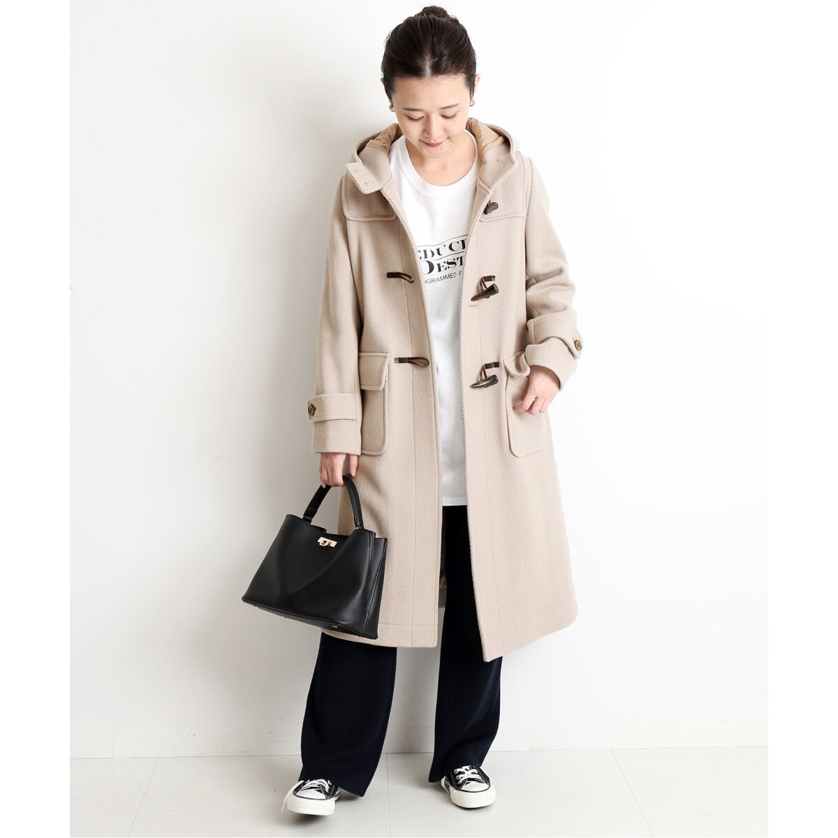 大量入荷 ヘリンボーンダッフルコート◇ IENA イエナ(SLOBE スローブ | ジャケット・アウター