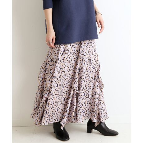 アリッサムフラワープリントラッフルスカート◇ | スローブ イエナ  