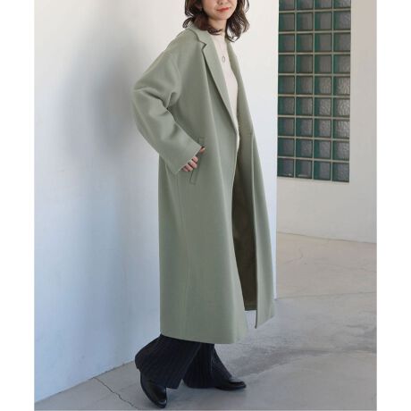 SUPER100 ロングチェスターコート◇ | スローブ イエナ(SLOBE IENA  