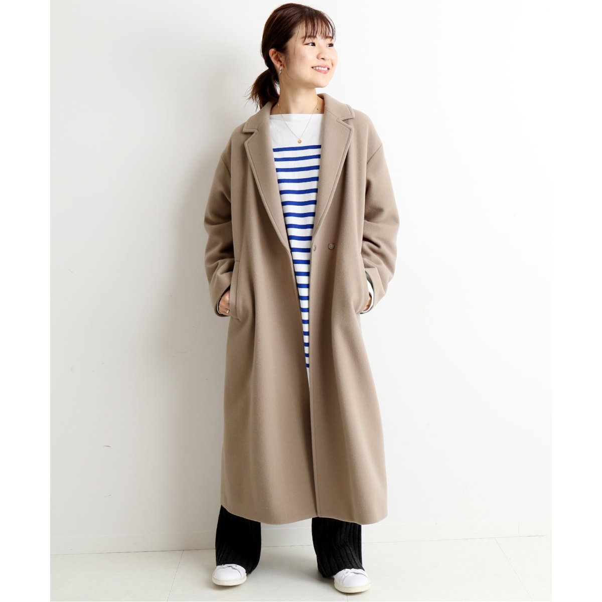 SUPER100 ロングチェスターコート◇ | スローブ イエナ(SLOBE IENA