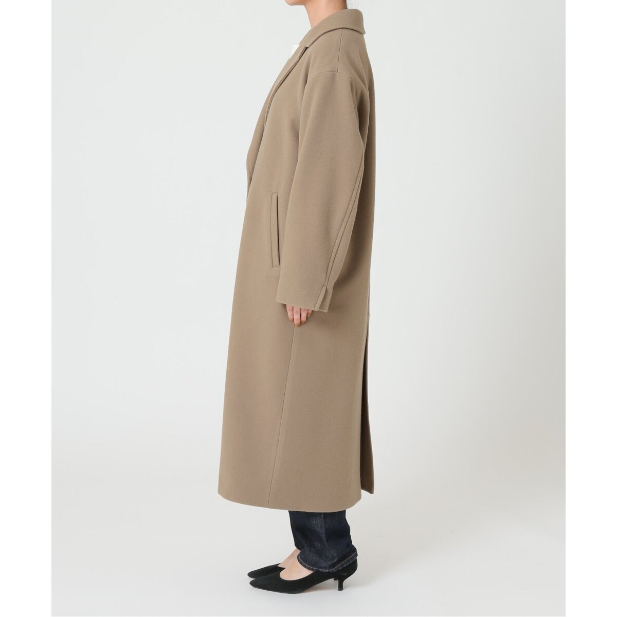 SUPER100 ロングチェスターコート◇ | スローブ イエナ(SLOBE IENA