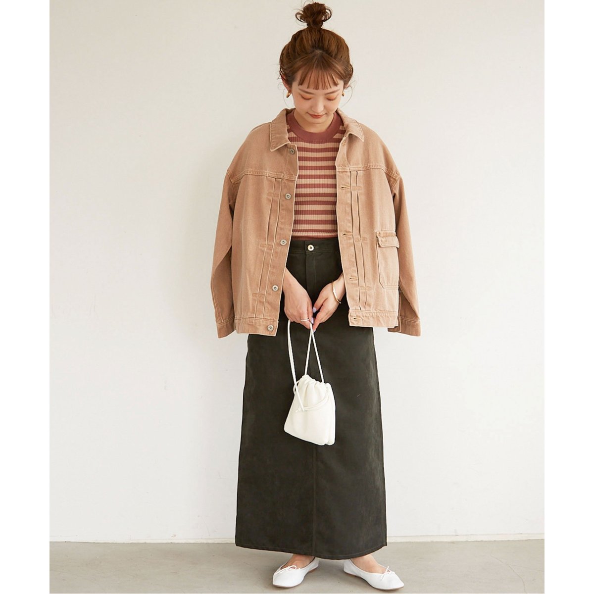 LE DENIM×MARITAS カラーGジャン◇ | スローブ イエナ(SLOBE