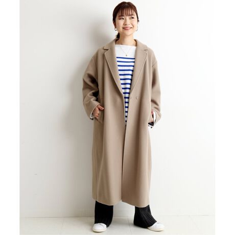 追加》SUPER100 ロングチェスターコート◇ | スローブ イエナ(SLOBE  