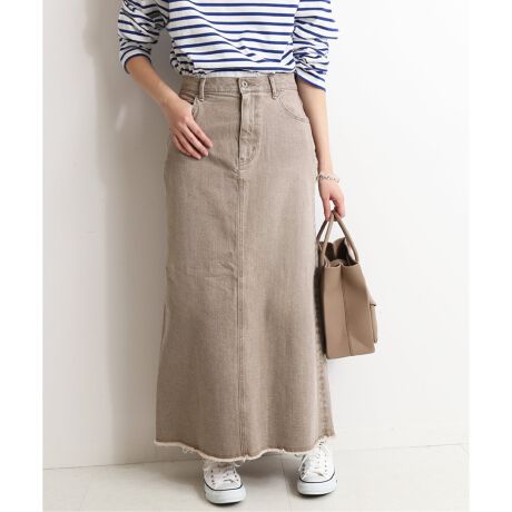 追加》LE DENIM×MARITAS カラーマーメイドスカート◇ | スローブ 