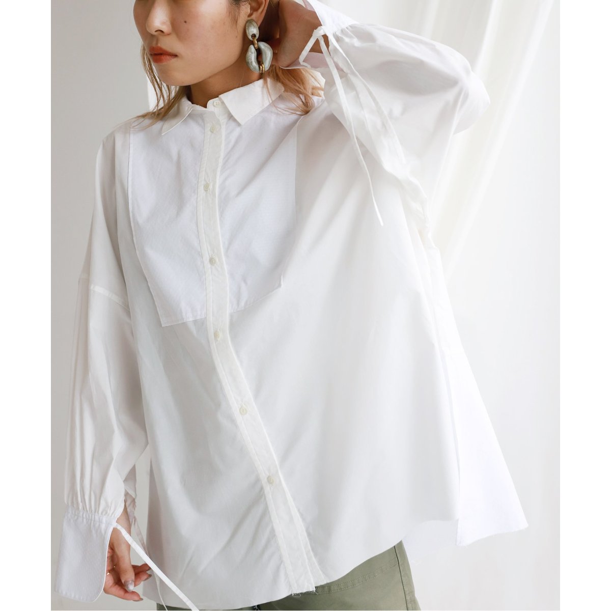 SLOBE IENA スローブイエナ SLOBE citron.ポンチョシャツ◆ SLOBE citron.ポンチョシャツ◇ | スローブ イエナ(SLOBE IENA