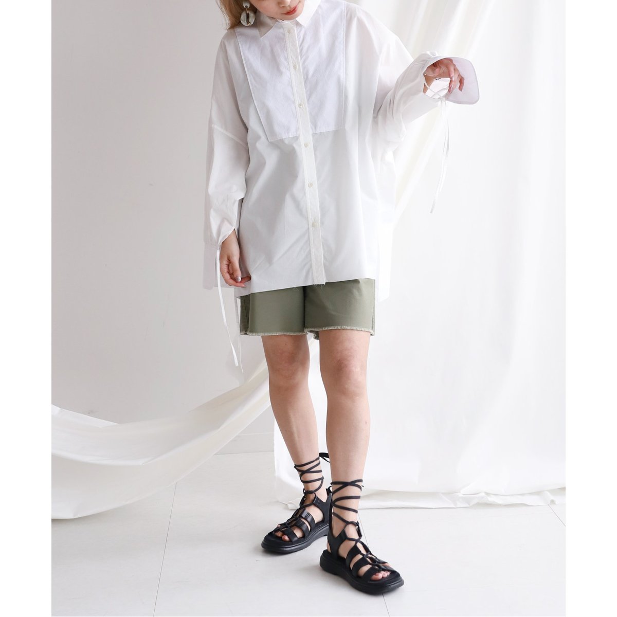 SLOBE IENA スローブイエナ SLOBE citron.ポンチョシャツ◆ SLOBE citron.ポンチョシャツ◇ | スローブ イエナ(SLOBE IENA