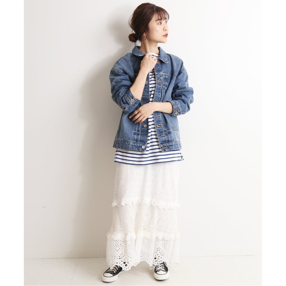 追加2》LE DENIM×MARITAS Gジャン◇ | スローブ イエナ(SLOBE IENA