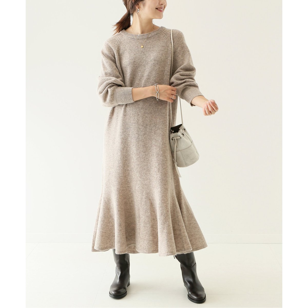 POLLONEフレアワンピース◇ | スローブ イエナ(SLOBE IENA) | マルイ