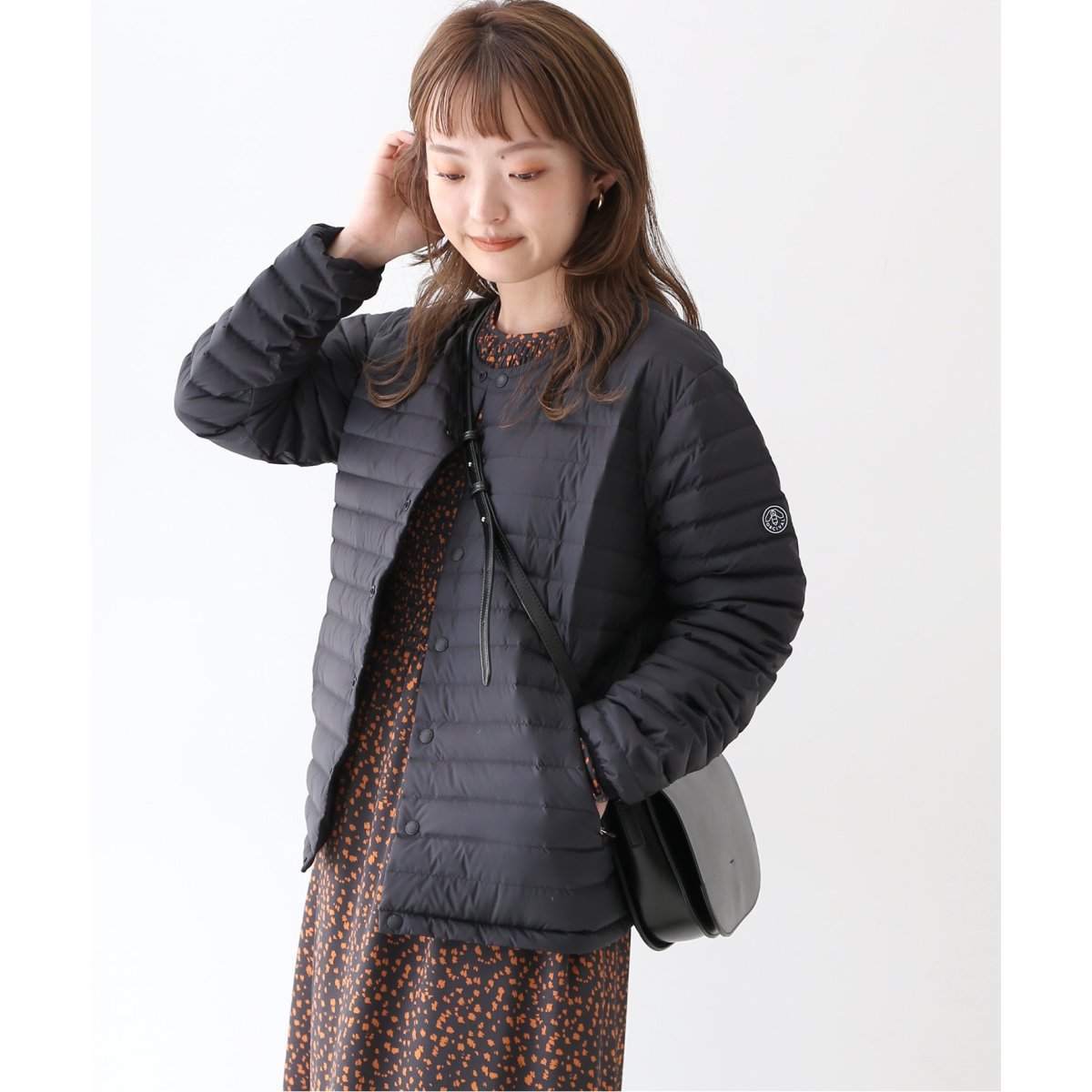 アダムエロペ ショートパファーダウンジャケット IENA ロペ