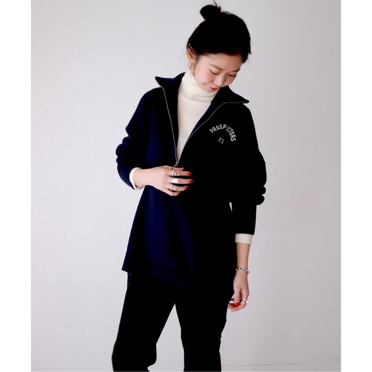 特価 ITALIAN IENA イエナ(SLOBE スローブ | ZIPニット◇ MILITARY ニット/セーター