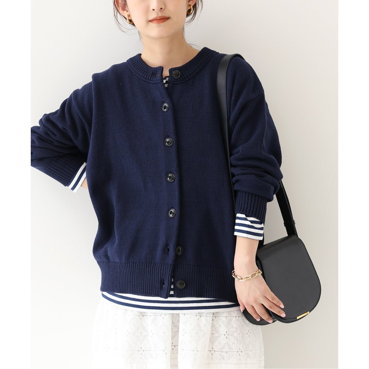 SLOBE IENA - 2WAYクルーネックカーディガン スローブイエナ cb005-30305-01b.jpg?basethum=225