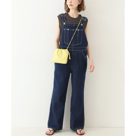 LE DENIM バックオープンオーバーオール◇ | スローブ イエナ(SLOBE 