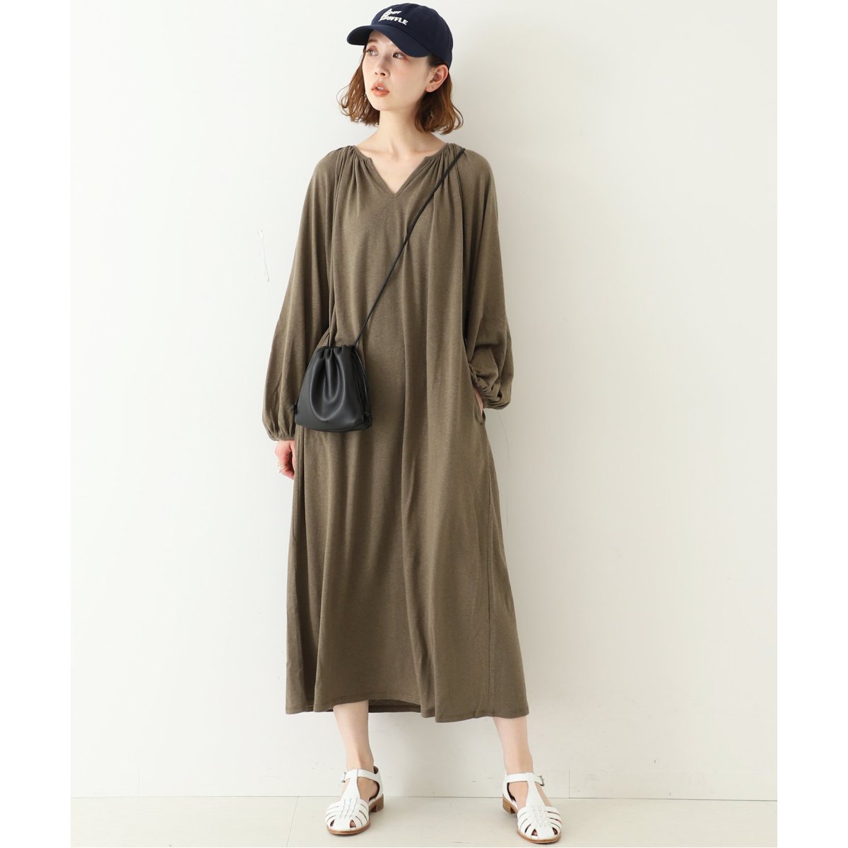 カットギャザーワンピース◇ | スローブ イエナ(SLOBE IENA) | マルイ