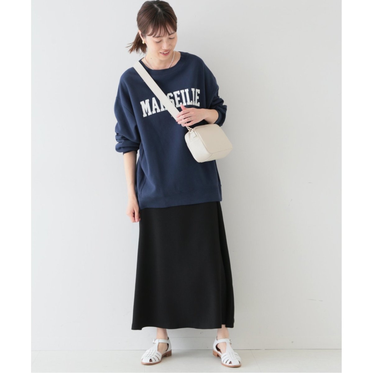 WEB限定/追加》ダブルクロスフレアスカート◇ | スローブ イエナ(SLOBE