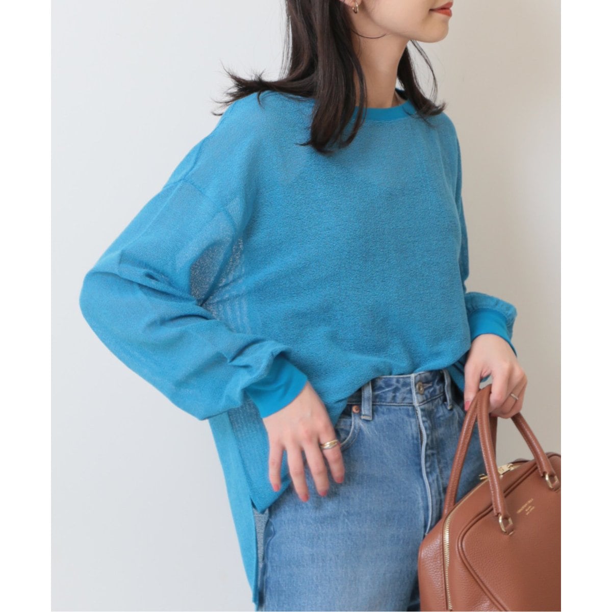 スローブイエナ　メッシュプルオーバー￼ SLOBE IENA｜メッシュスキッパープルオーバー | Rakuten Fashion