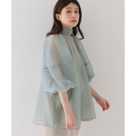 CLANE クラネ BALLON SHEER PUFF TOPS 1 CLANE BALLOON SHEER PUFF 