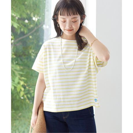 ORCIVAL/オーシバル】SLOBE別注 FSボーダーカットソー | スローブ 