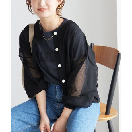 追加》シアーラミーカーディガン | スローブ イエナ(SLOBE IENA  