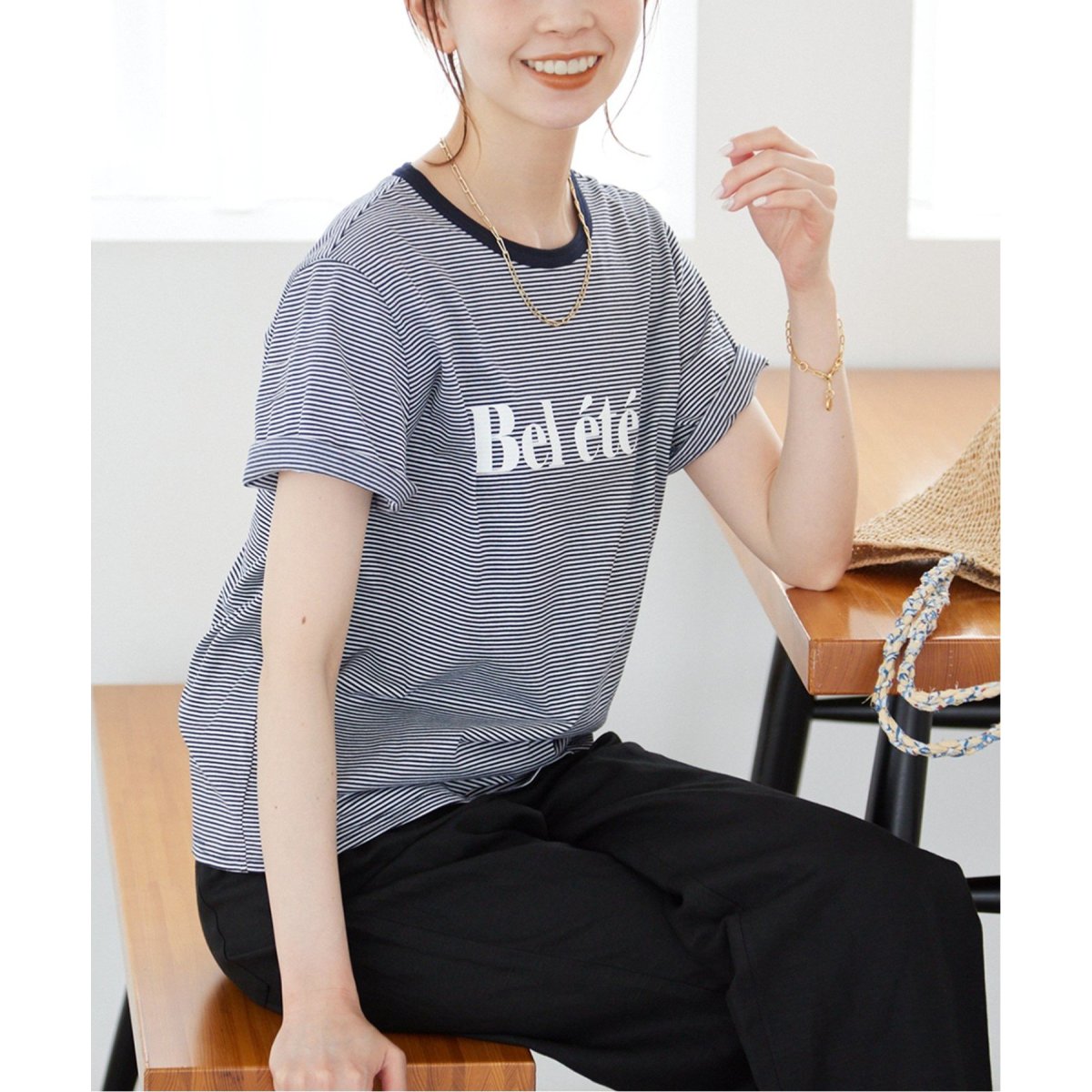 追加》Bel ete ロゴTシャツ | スローブ イエナ(SLOBE IENA