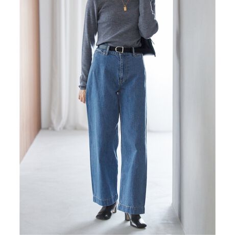 WEB限定/追加2》LE DENIMバギーパンツ | スローブ イエナ(SLOBE IENA 