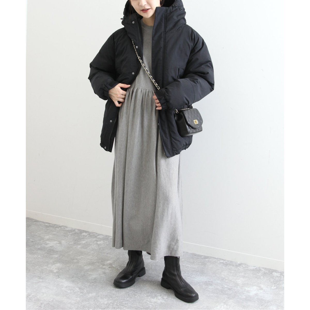 SLOBE IENA フロントZIPショートブーツ | スローブ イエナ(SLOBE