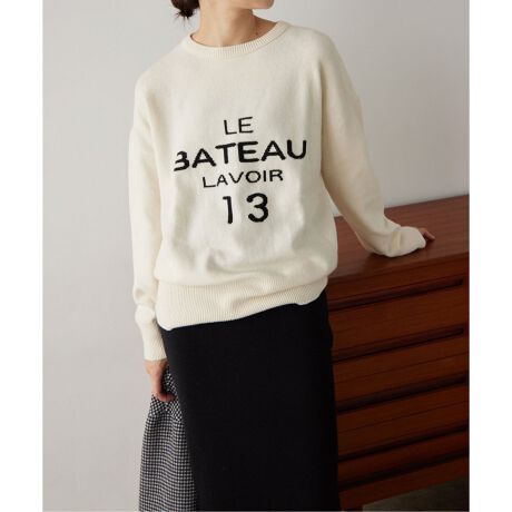 LE BATEAUロゴニット | スローブ イエナ(SLOBE IENA) | マルイウェブ  