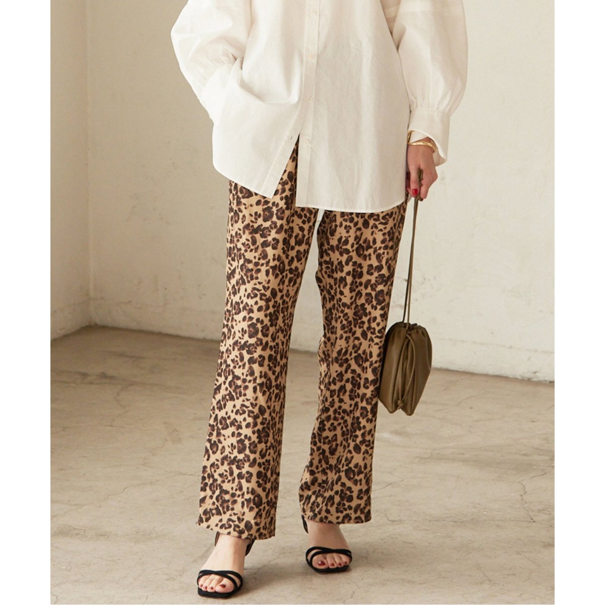 レオパードイージーパンツ | スローブ イエナ(SLOBE IENA) | マルイ