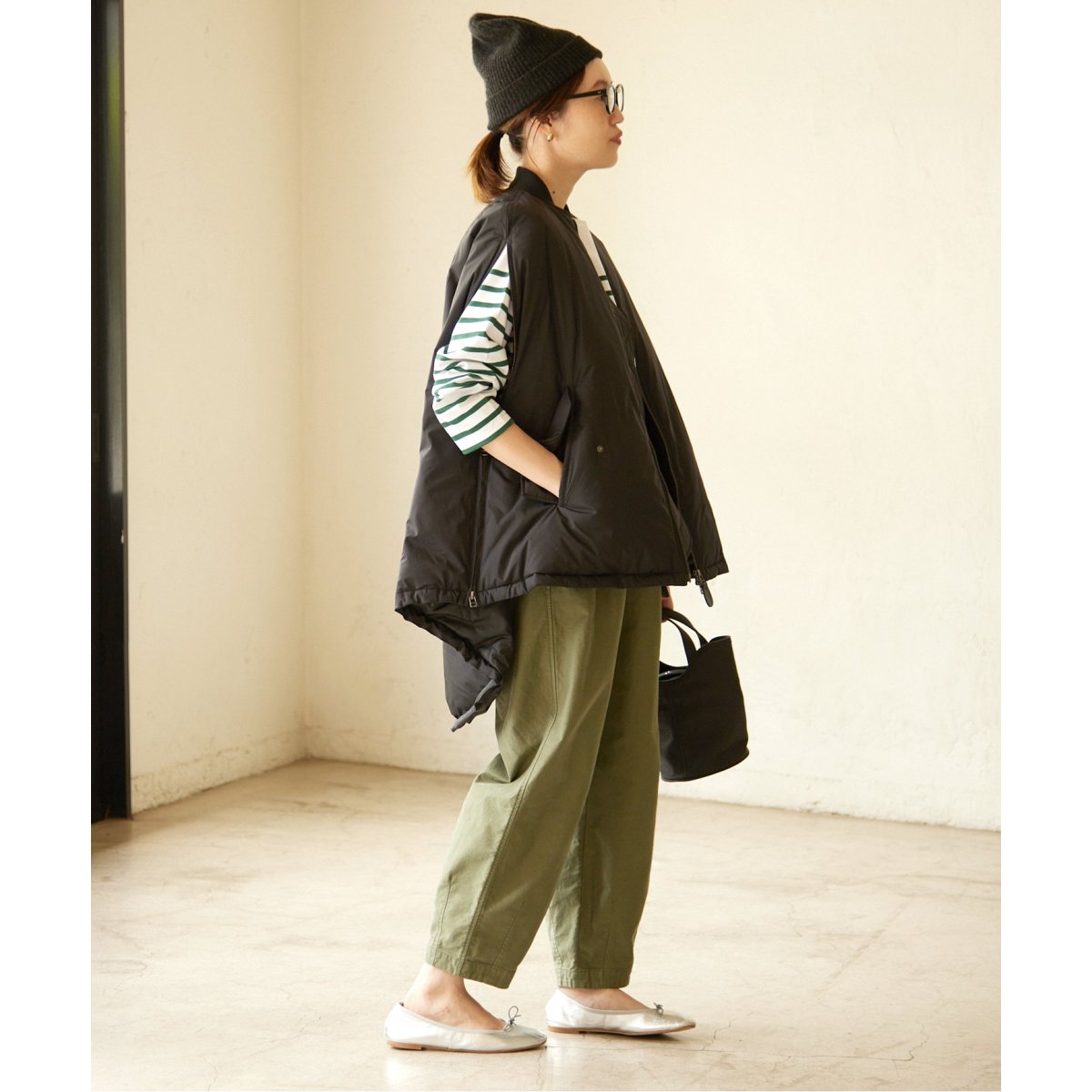 ELE STOLYOF/ エレストリオフ】Victoria Down MA-1 | スローブ イエナ