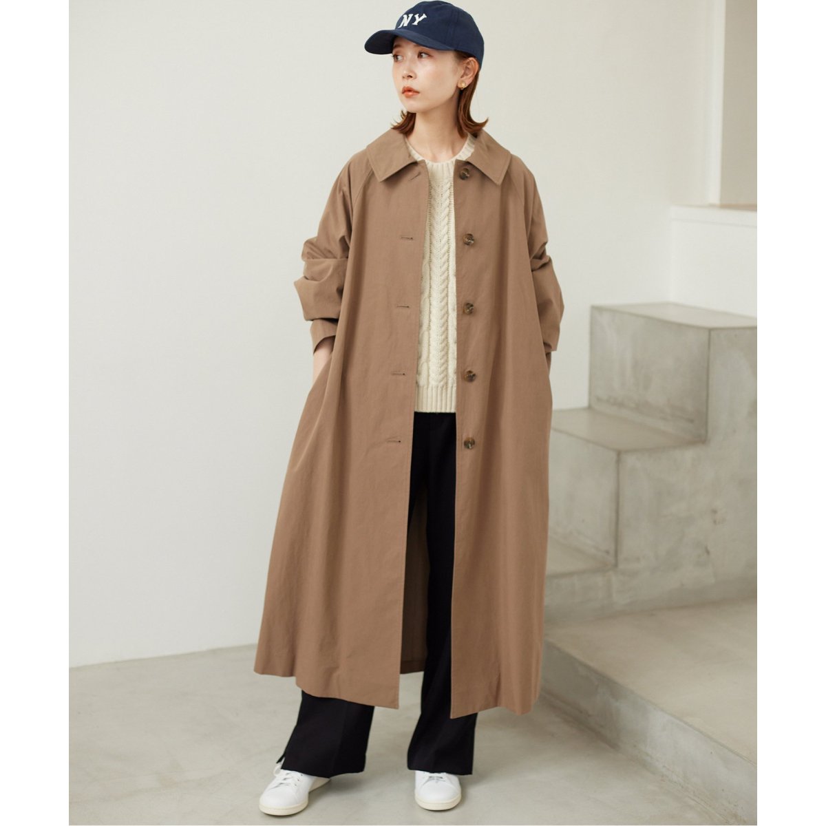 【SLOBE IENA】塩縮ウェザーステンコート SLOBE IENA（スローブイエナ）の「塩縮ウェザーステンコート