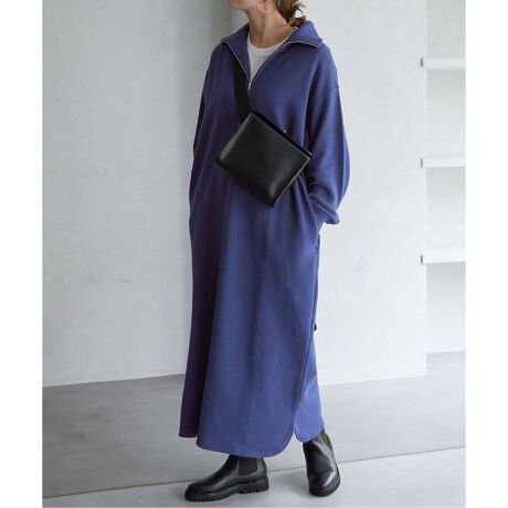 裏毛ハーフジップワンピース | スローブ イエナ(SLOBE IENA) | マルイ  