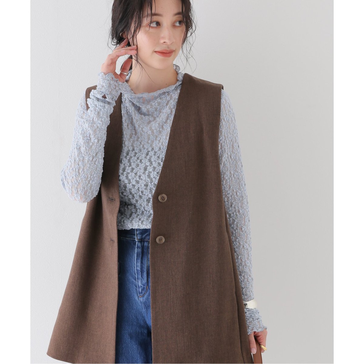 SLOBE IENA - 【新品未使用タグ付き】SLOBE IENA シュリンクレースプルオーバー SLOBE IENA - シュリンクレースプルオーバーの通販 by 折り紙's