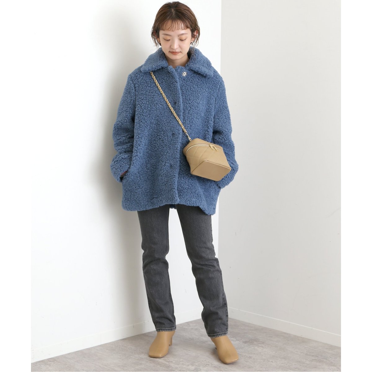 ADAWAS 【アダワス】エコボアジャケット新品タグ付き