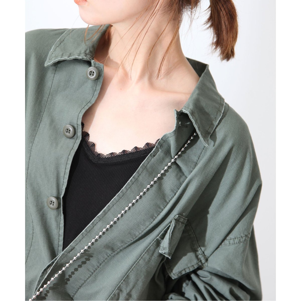 SLOBE IENA ショートレースキャミ SLOBE IENA ショートレースキャミ レースショートキャミソール