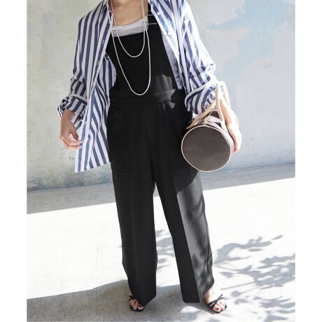 PEシャークバッククロスサロペット | スローブ イエナ(SLOBE IENA  