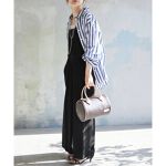 PEシャークバッククロスサロペット | スローブ イエナ(SLOBE IENA  