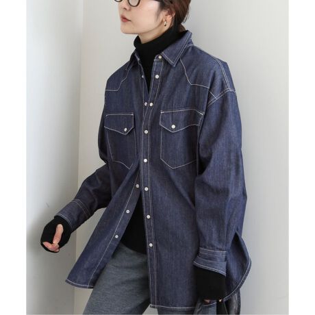 LE DENIMウエスタンシャツ | スローブ イエナ(SLOBE IENA) | マルイ 
