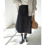 ソフトメルトンフレアスカート | スローブ イエナ(SLOBE IENA  