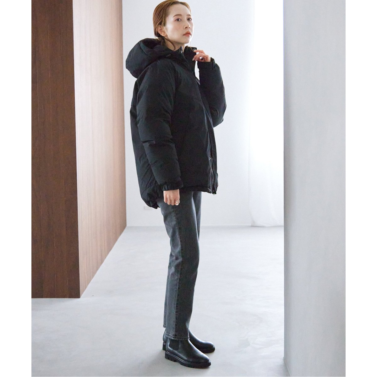 中綿フードブルゾン | スローブ イエナ(SLOBE IENA) | マルイウェブ