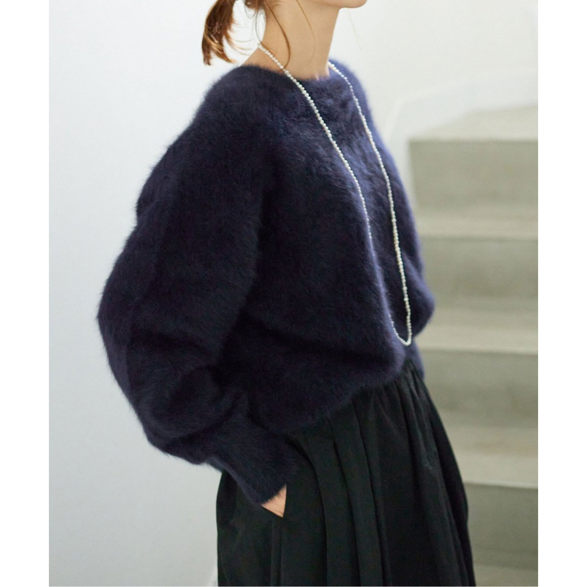 フォックスカシミヤプルオーバー | スローブ イエナ(SLOBE IENA