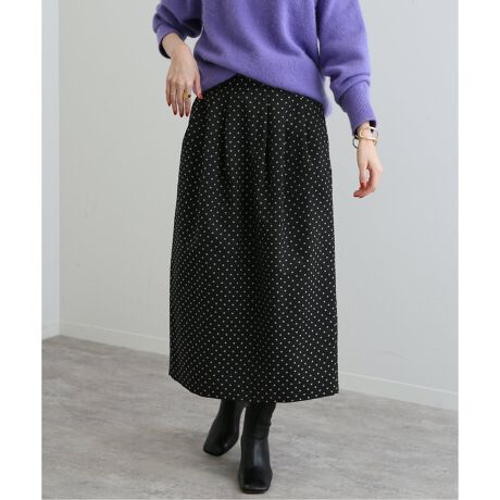 フラワージャガードタックスカート | スローブ イエナ(SLOBE IENA  