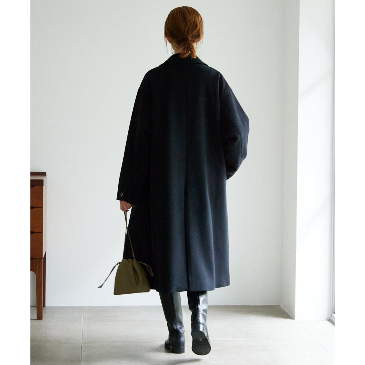 SLOBE IENA ダブルブレストコート ブラウン系 SLOBE IENA ダブルブレストコート ブラウン系